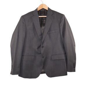 Ermenegildo Zegna Saks Fifth Ave Men's 40S Wool/Silk Gray Blazer Modern Fit